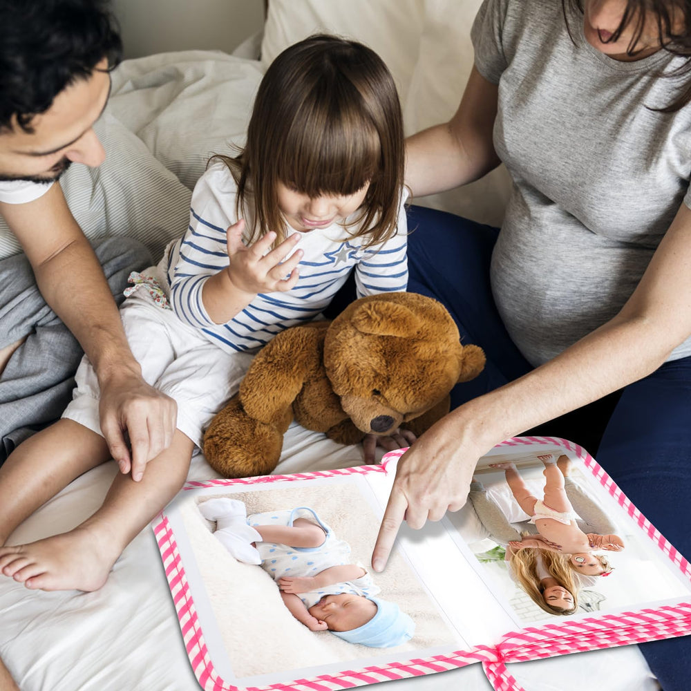 YMKWZ easy-insert-remove-photos design saves time when arranging memories.
