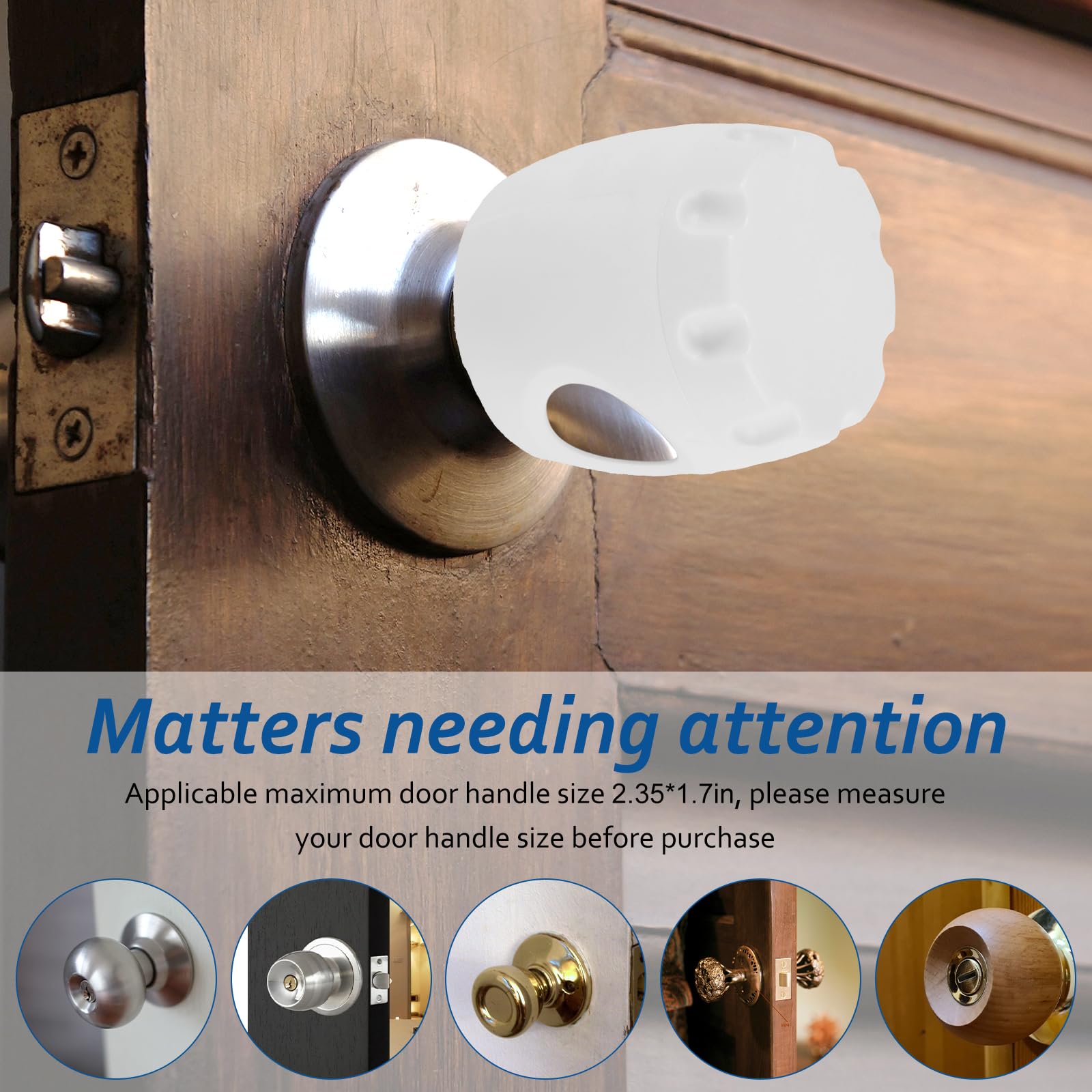 YMKWZ easy-install door handle protector quick setup