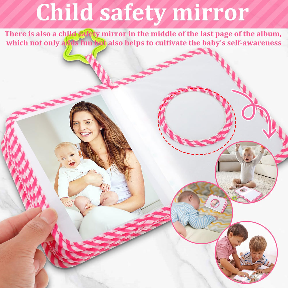 YMKWZ safety-mirror included encourages early self-recognition during play.