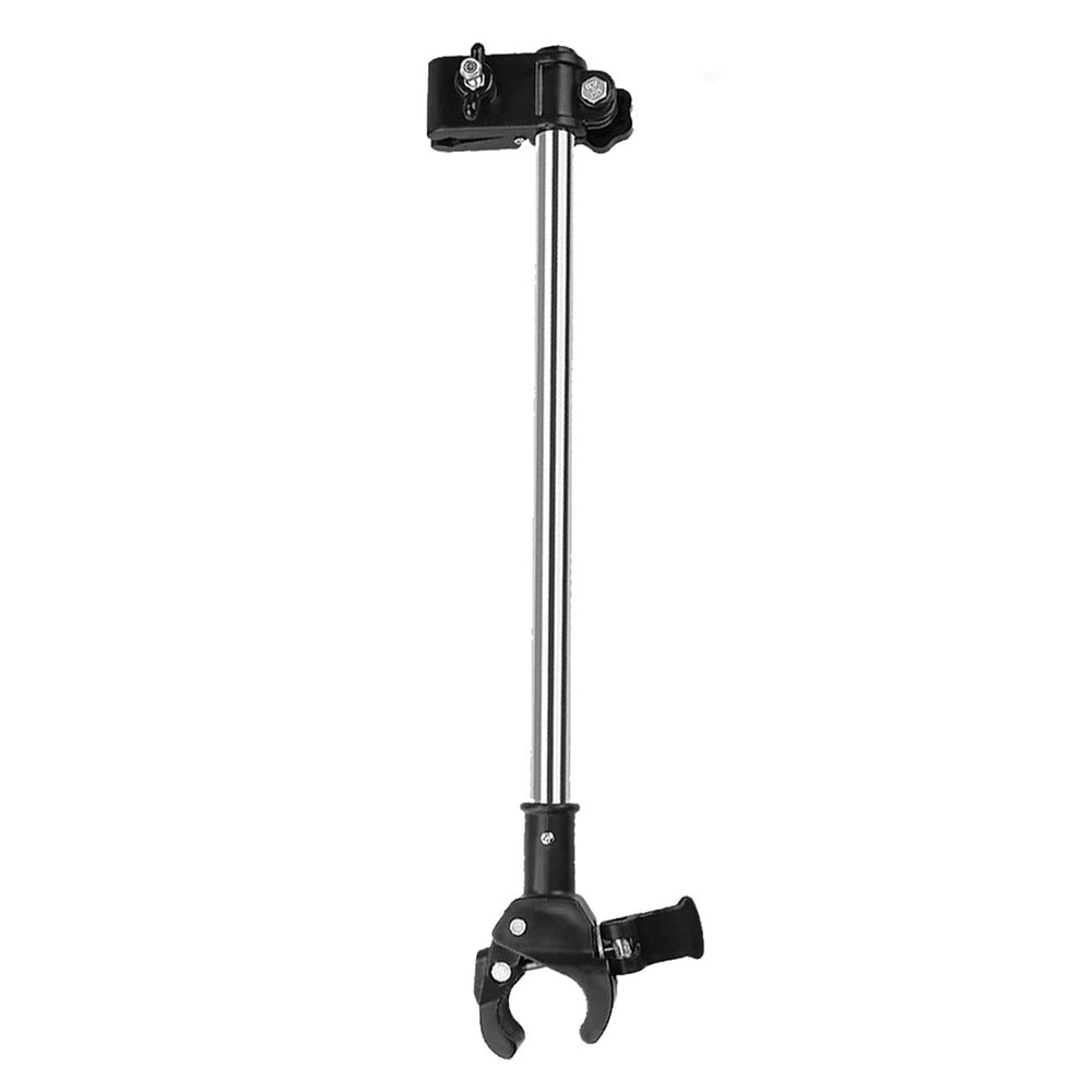 Yobee umbrella mount holder front view for quick, tool-free attachment