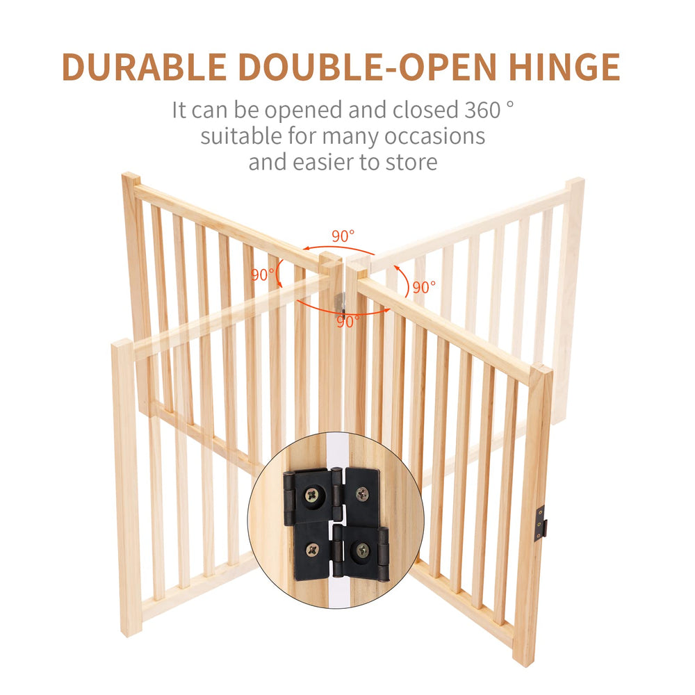 YOCAN configurable indoor gate adapts to doors, stairs, and entrances.