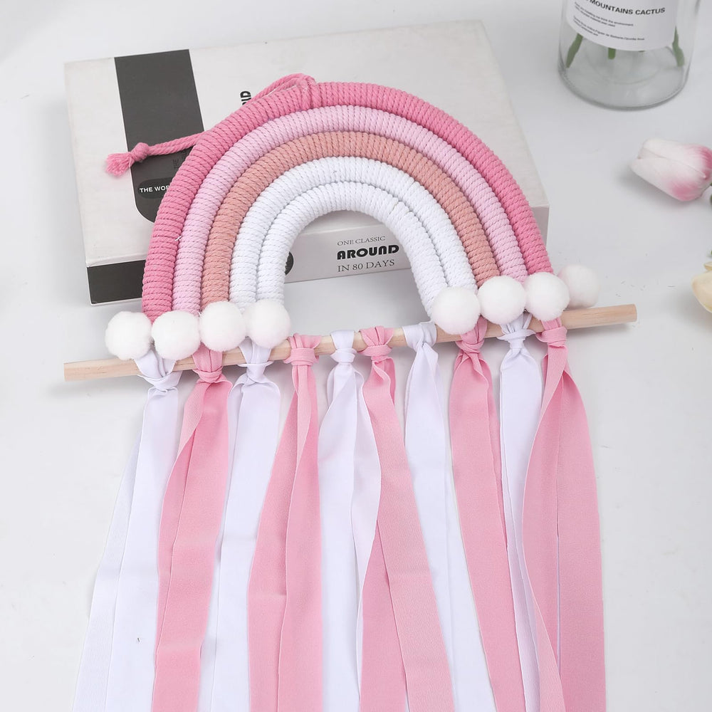 YOcity nursery decor and storage solution keeps bows and small items tidy