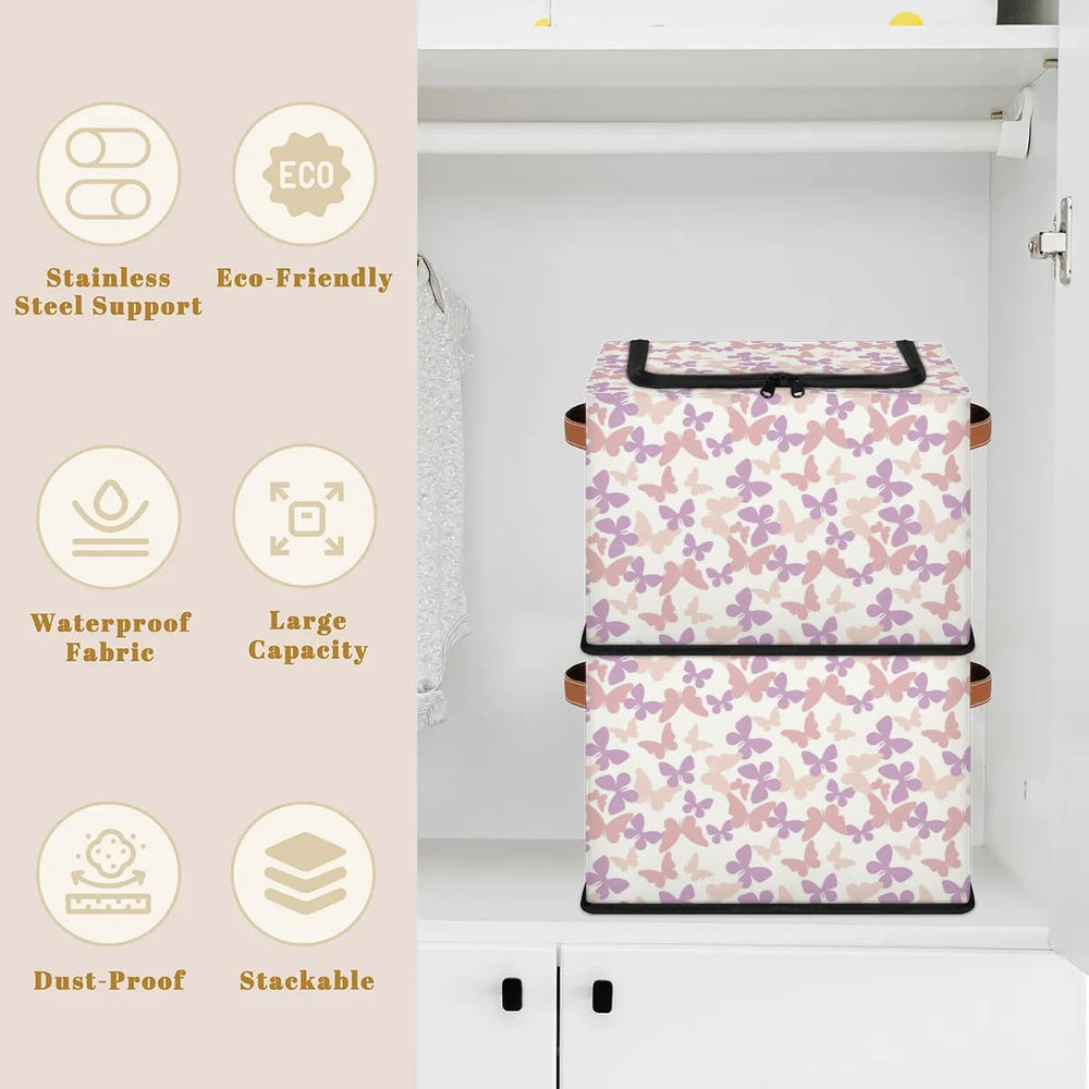 YoCosy toy box front leather handle for easy lifting