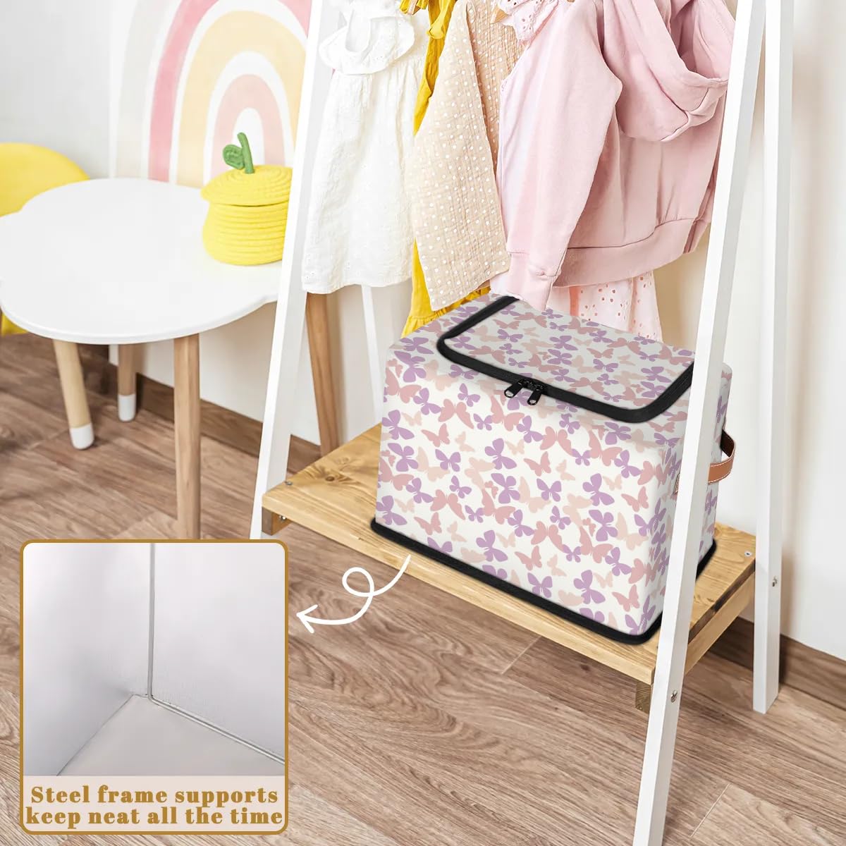 YoCosy toy box fashionable pattern adds style to any room