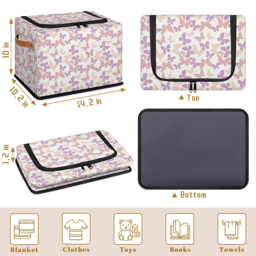 YoCosy toy box stackable and foldable design saves space