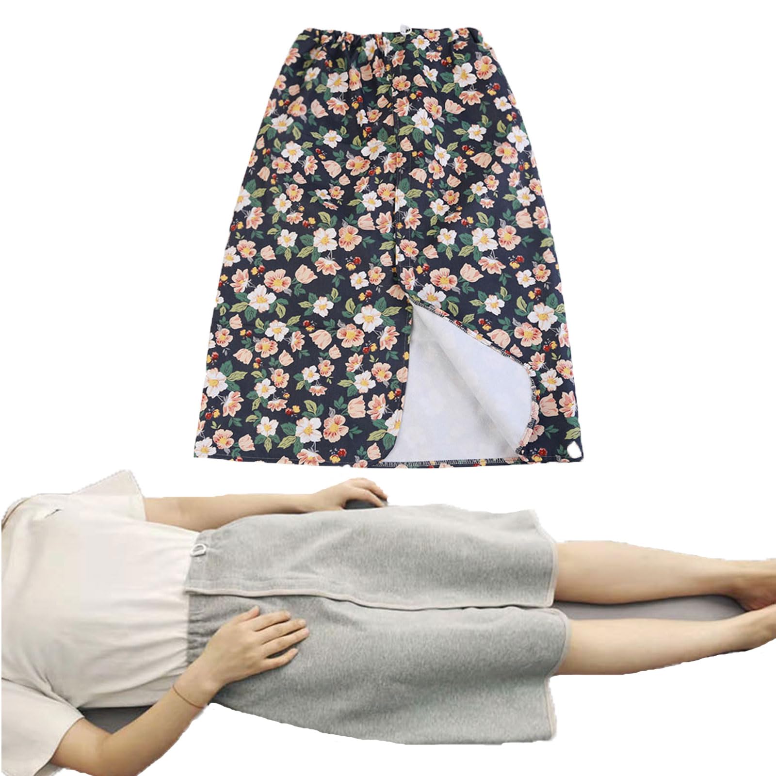 Yodilala diaper skirt outer cotton fabric for gentle contact and quiet nights.