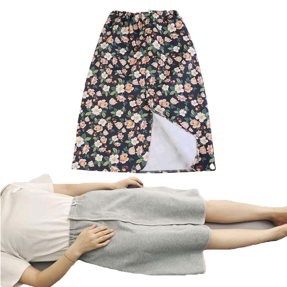 Yodilala diaper skirt outer cotton fabric for gentle contact and quiet nights.