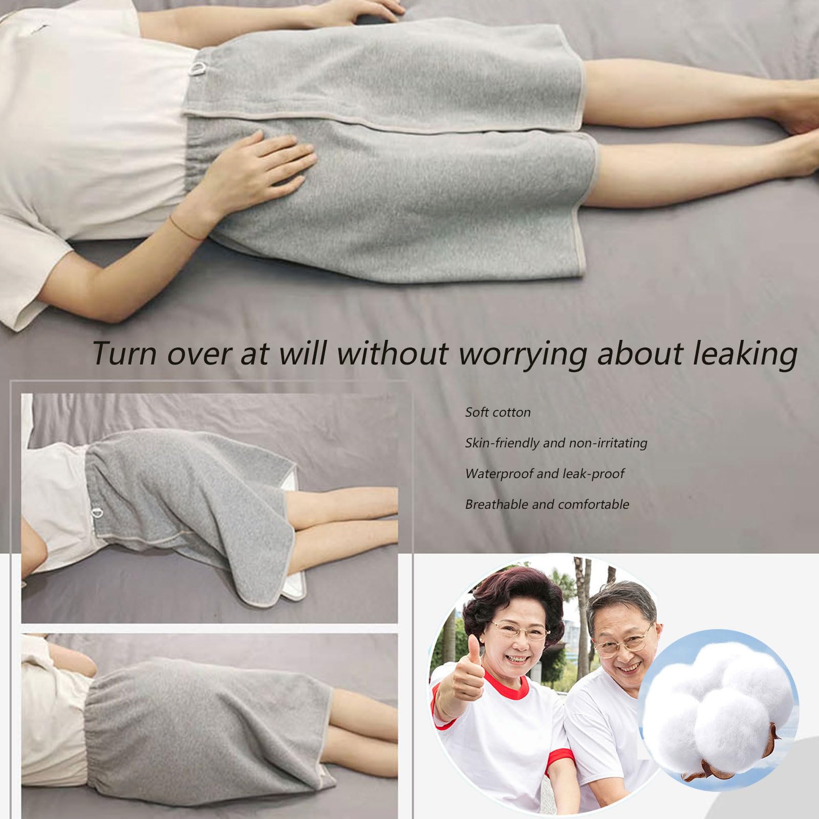 Yodilala diaper skirt reusable night protection offers reliable coverage.