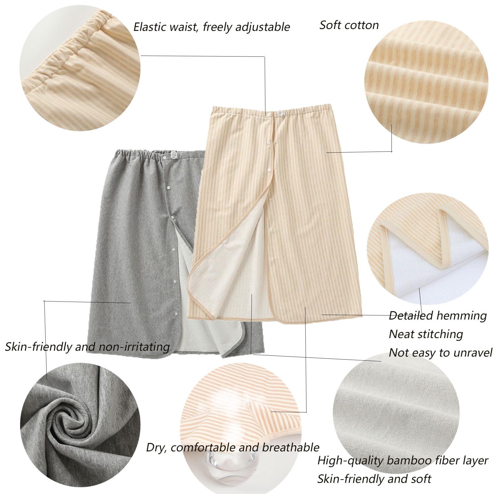 Yodilala three-layer design combines cotton, TPU, and bamboo for reliable absorbency.