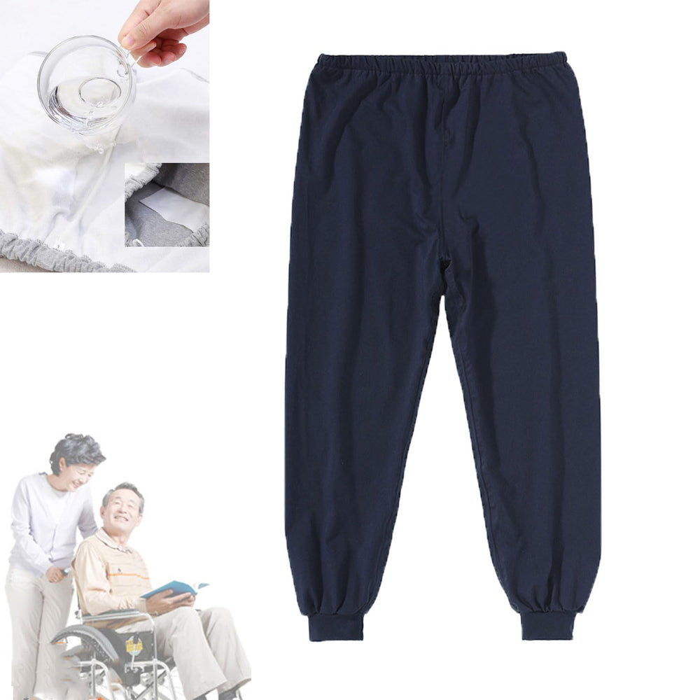 Yodilala TPU incontinence pants front view shows discreet fit and breathable fabric for daily wear