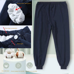Yodilala pants waistband detail shows adjustable, easy on/off design for customized comfort