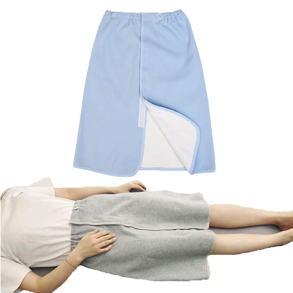 Yodilala unisex diaper skirt with full-open Velcro for easy changes and quiet wear.
