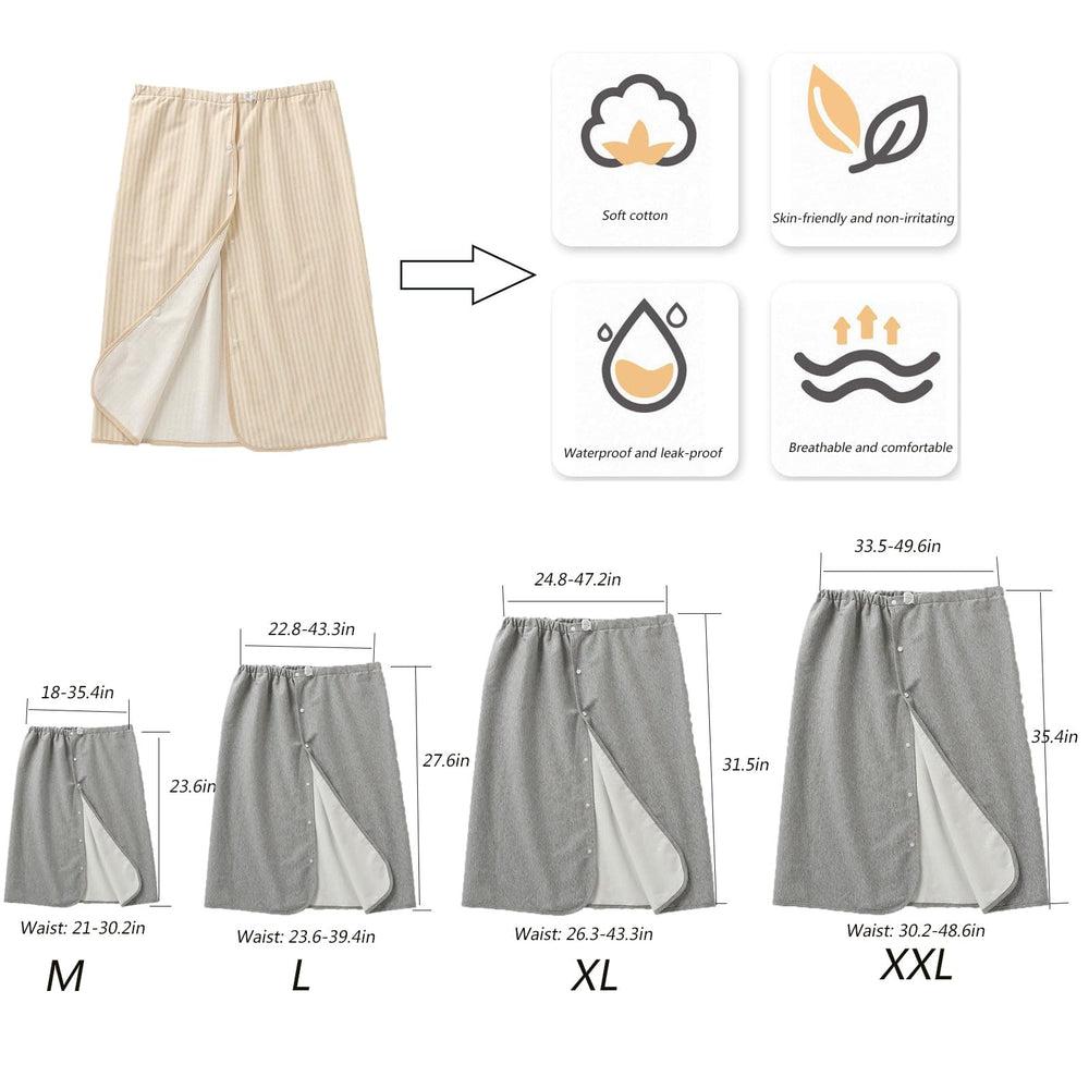 Yodilala adjustable waist with pull ring provides flexible fit and leakage prevention
