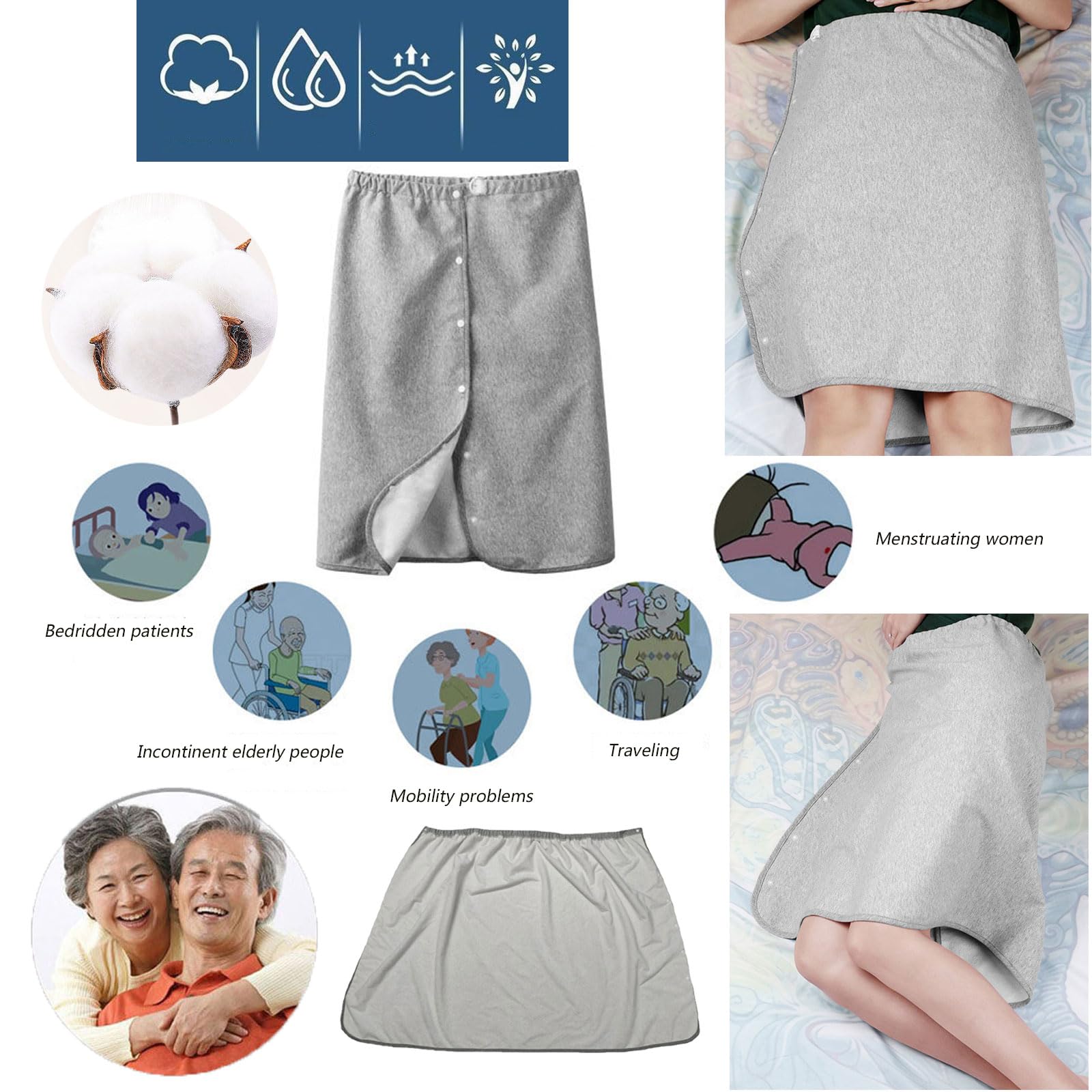 Yodilala versatile solution for elderly, menstruation, and children learning toilet habits