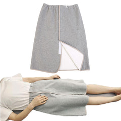 Yodilala unisex full-open diaper skirt with waterproof outer layer for quiet night wear.