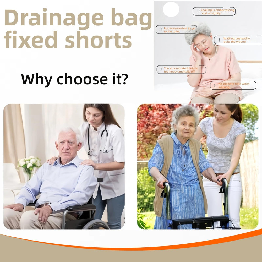 Yodilala urinary bag pants adjustable waist belt for personalized fit.