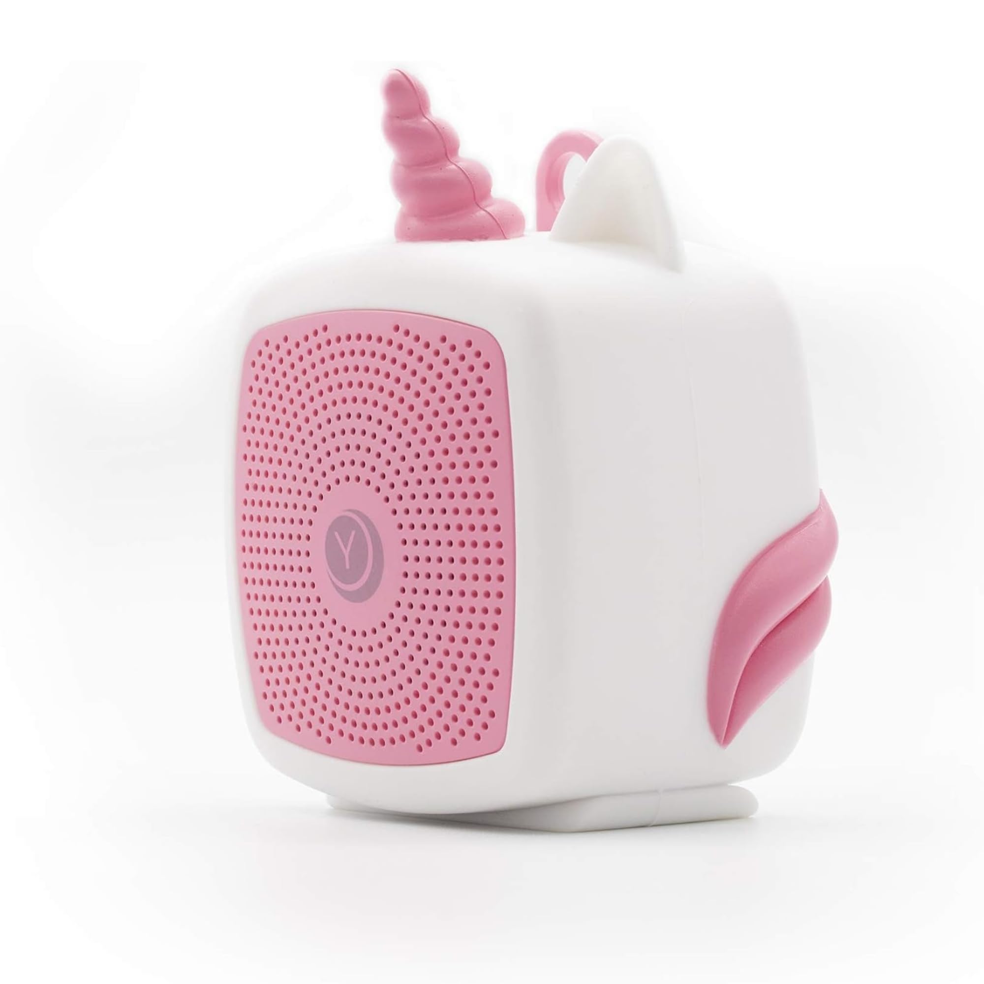 Yogasleep Pocket Baby Soother Clip keeps device secure on stroller.