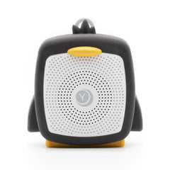 Yogasleep Pocket Baby Soother penguin shape delivers calming white noise for sleep