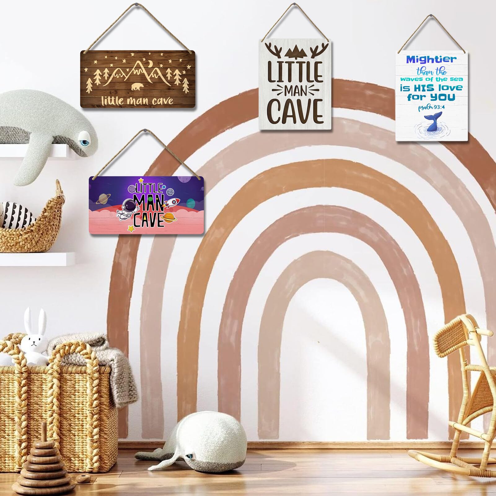 YOHIYE kid-friendly wall decor, enhances doors, mantels, or shelves.