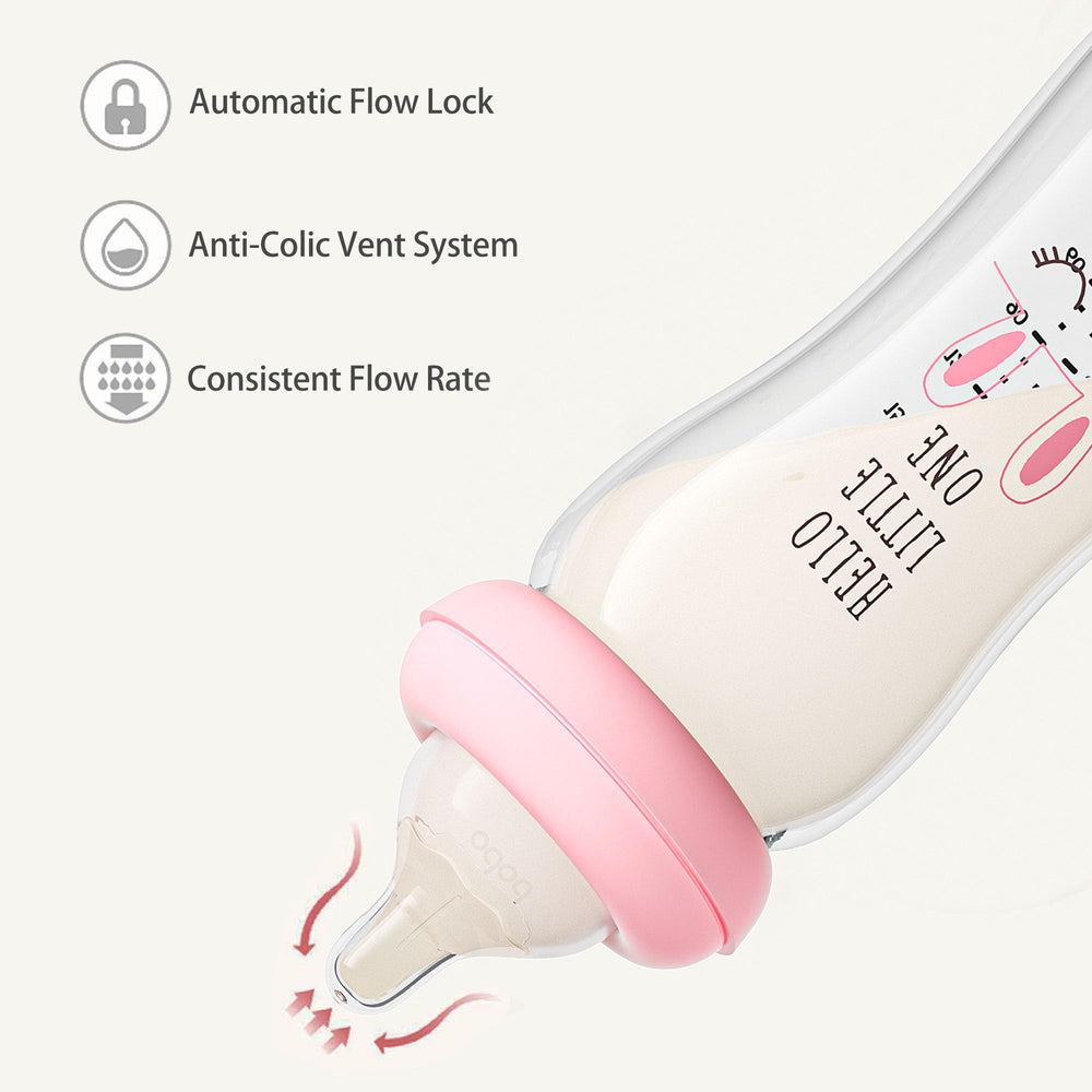 YOHKOH anti-colic valve balancing pressure to reduce air intake.