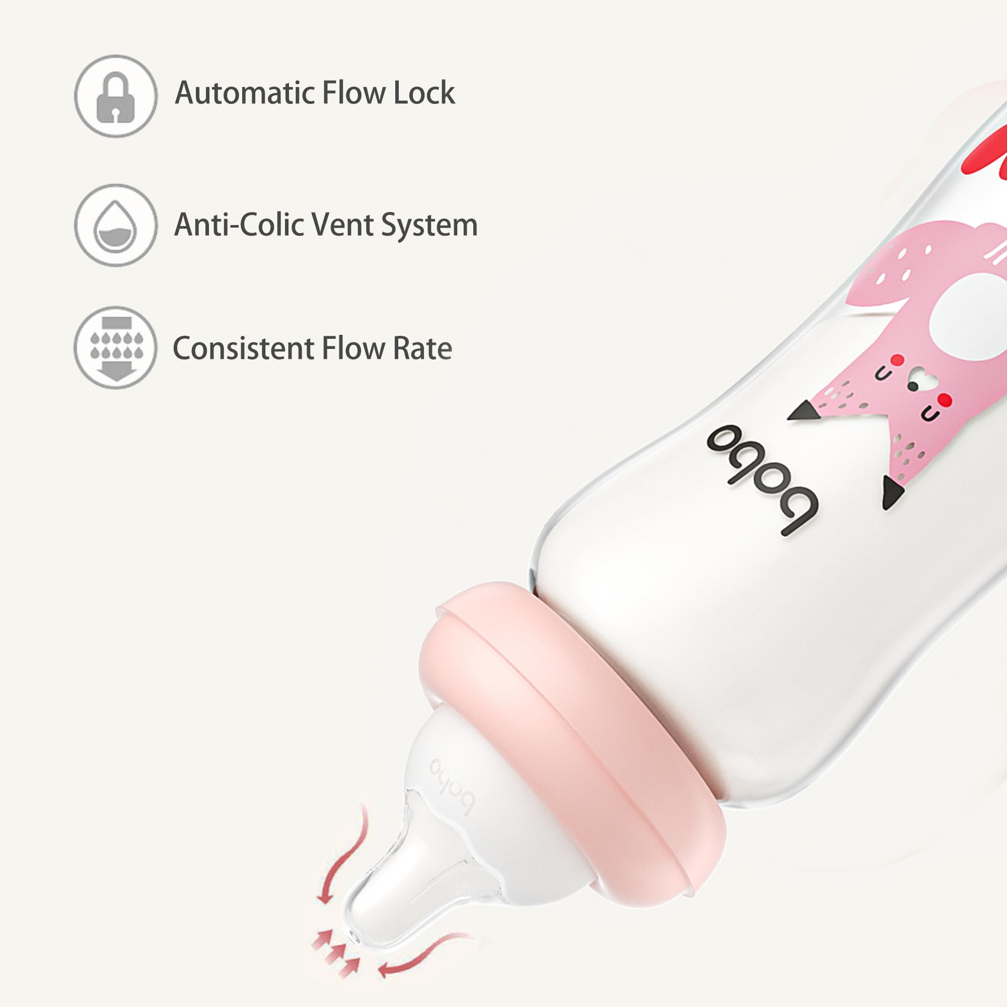 YOHKOH 160ml bottle designed for 3–6 months feeding