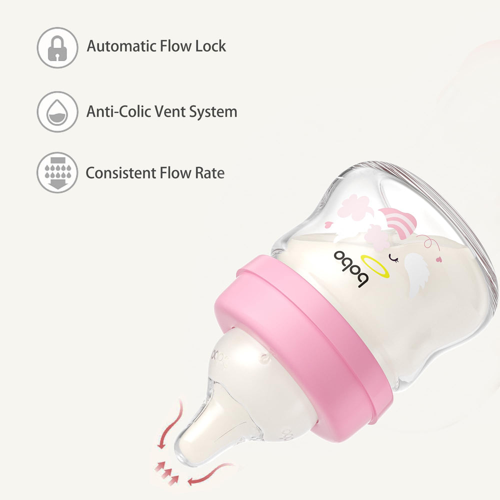 YOHKOH dishwasher-safe bottle simplifies post-feed cleanup.