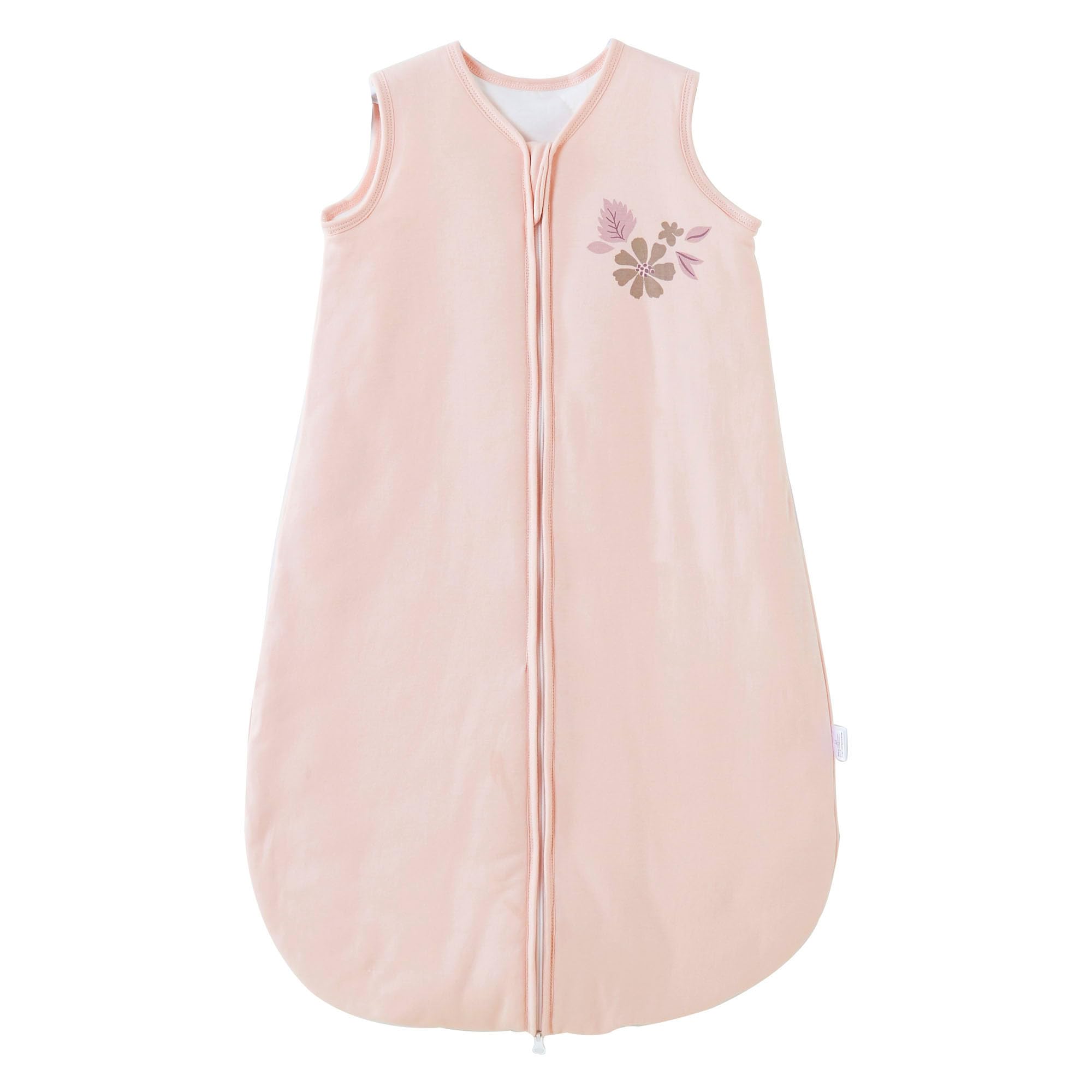 YOHKOH baby sleep sack front view shows soft cotton fabric for cozy sleep