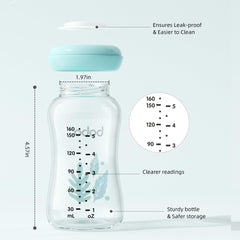YOHKOH bottle with silicone seal prevents leaks during transport.