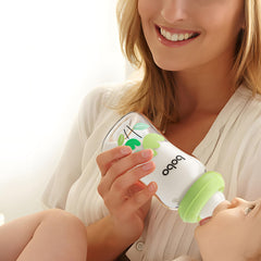 YOHKOH green mushroom-cap design bottle for comfortable latch