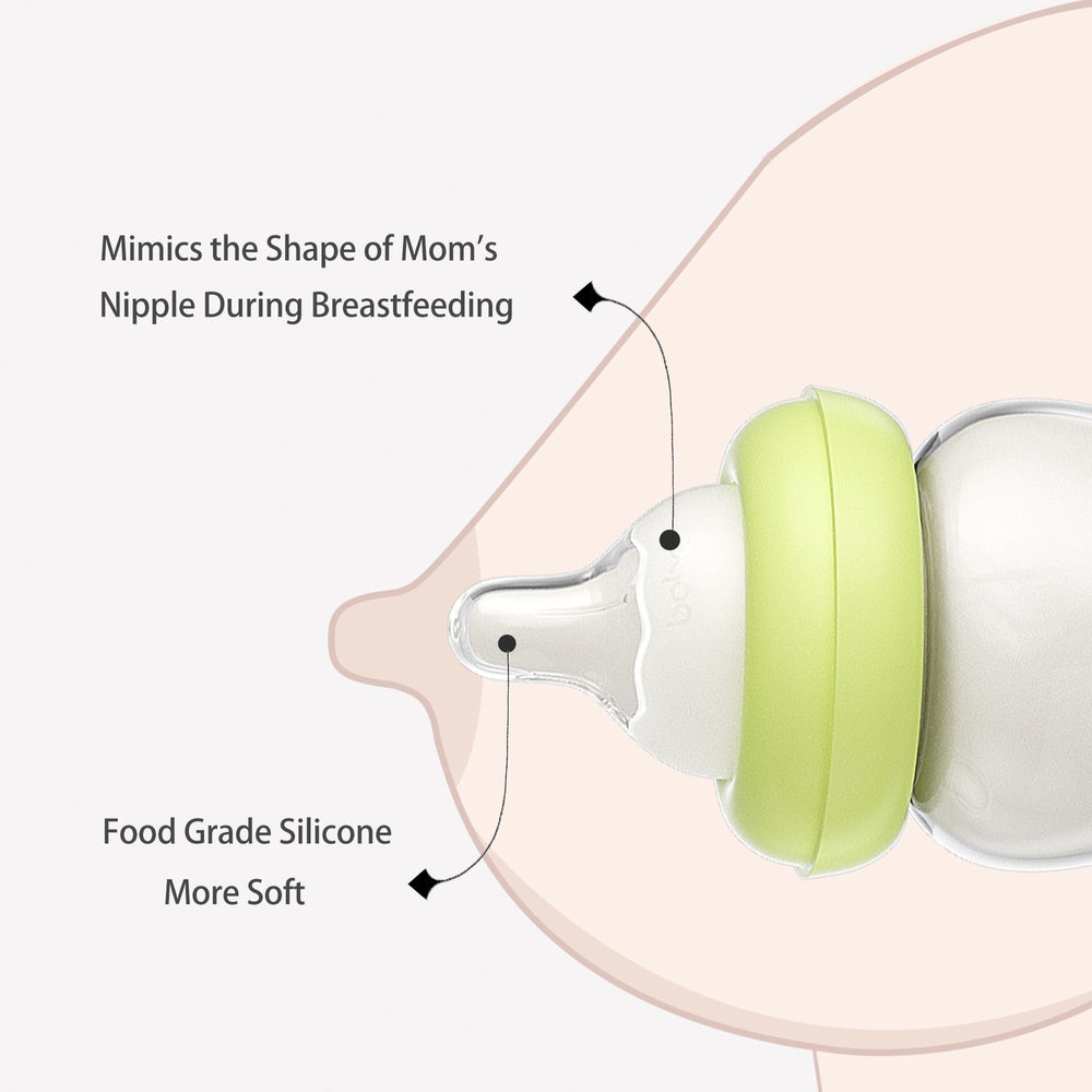 YOHKOH level 1 slow-flow nipple for newborn feeding