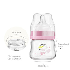 YOHKOH slow-flow nipple helps pace feeding for newborns.