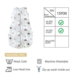 YOHKOH wearable blanket featuring collar zipper protection for added safety
