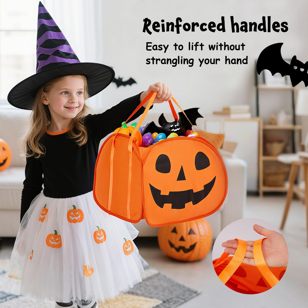 YOHOOLYO 95L pumpkin basket dimensions display 25.5 by 19.69 by 14.96 inches.