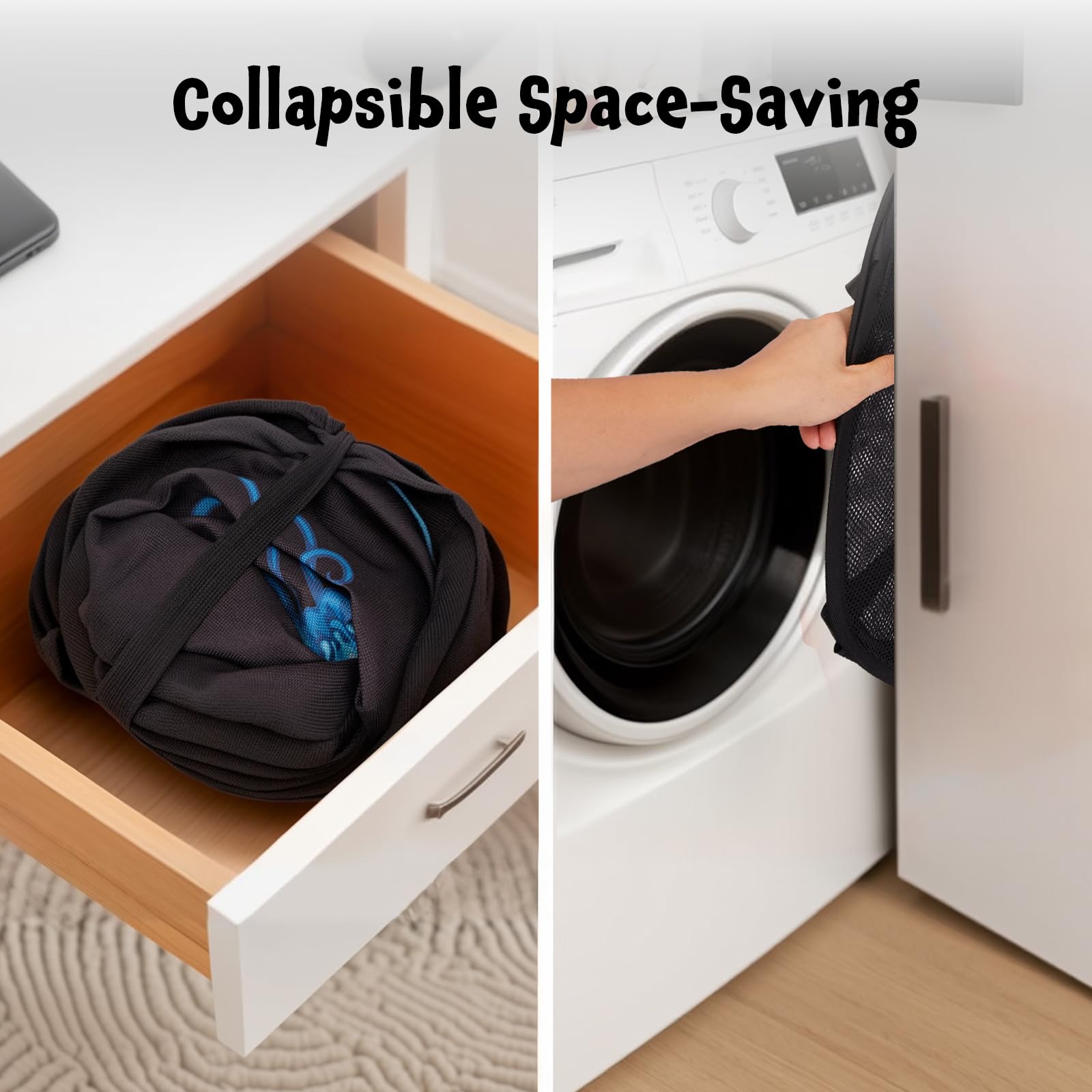 YOHOOLYO 95L high-capacity bin holds many toys without clutter.