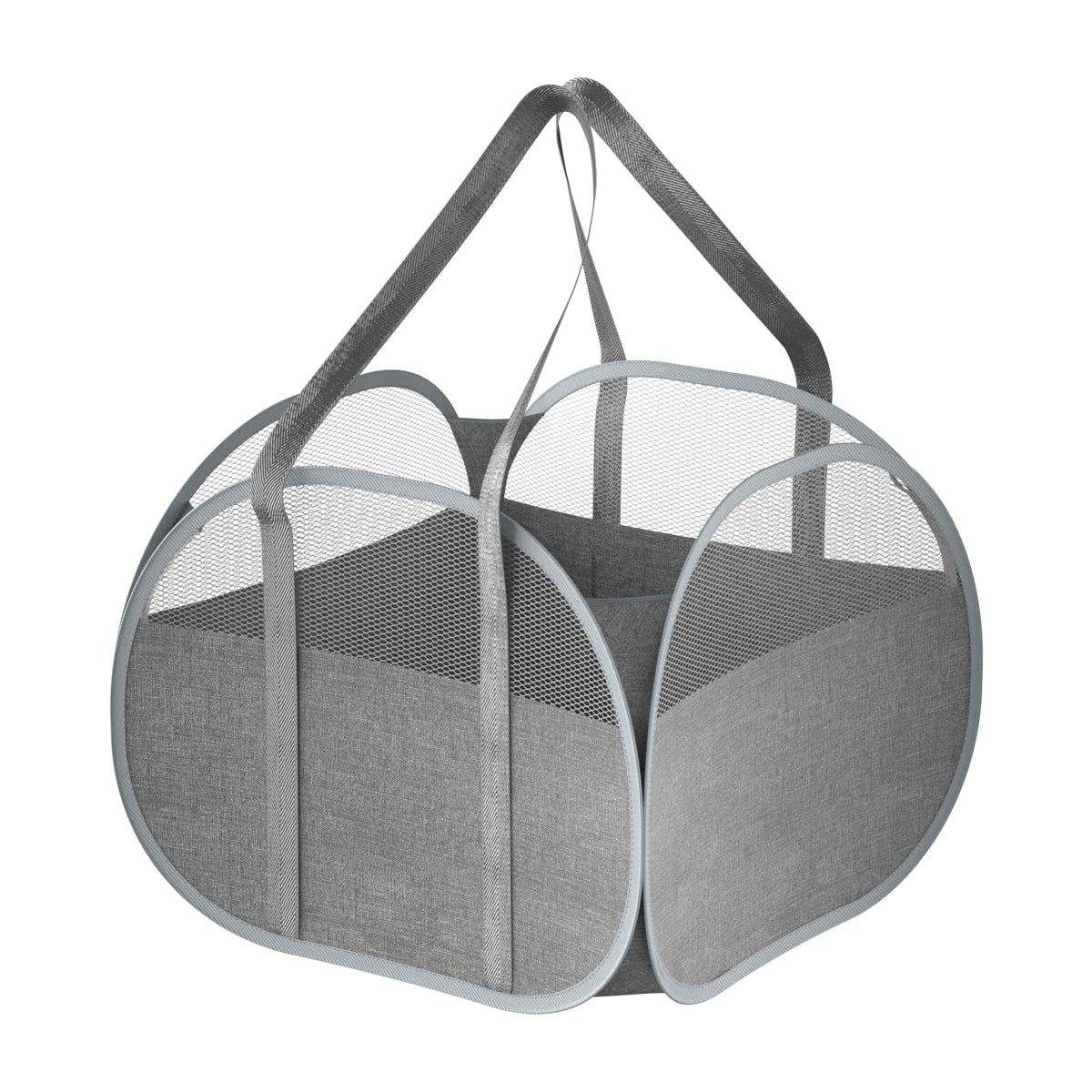 YOHOOLYO 95L toy storage basket, front view, sturdy and spacious for living room toys.