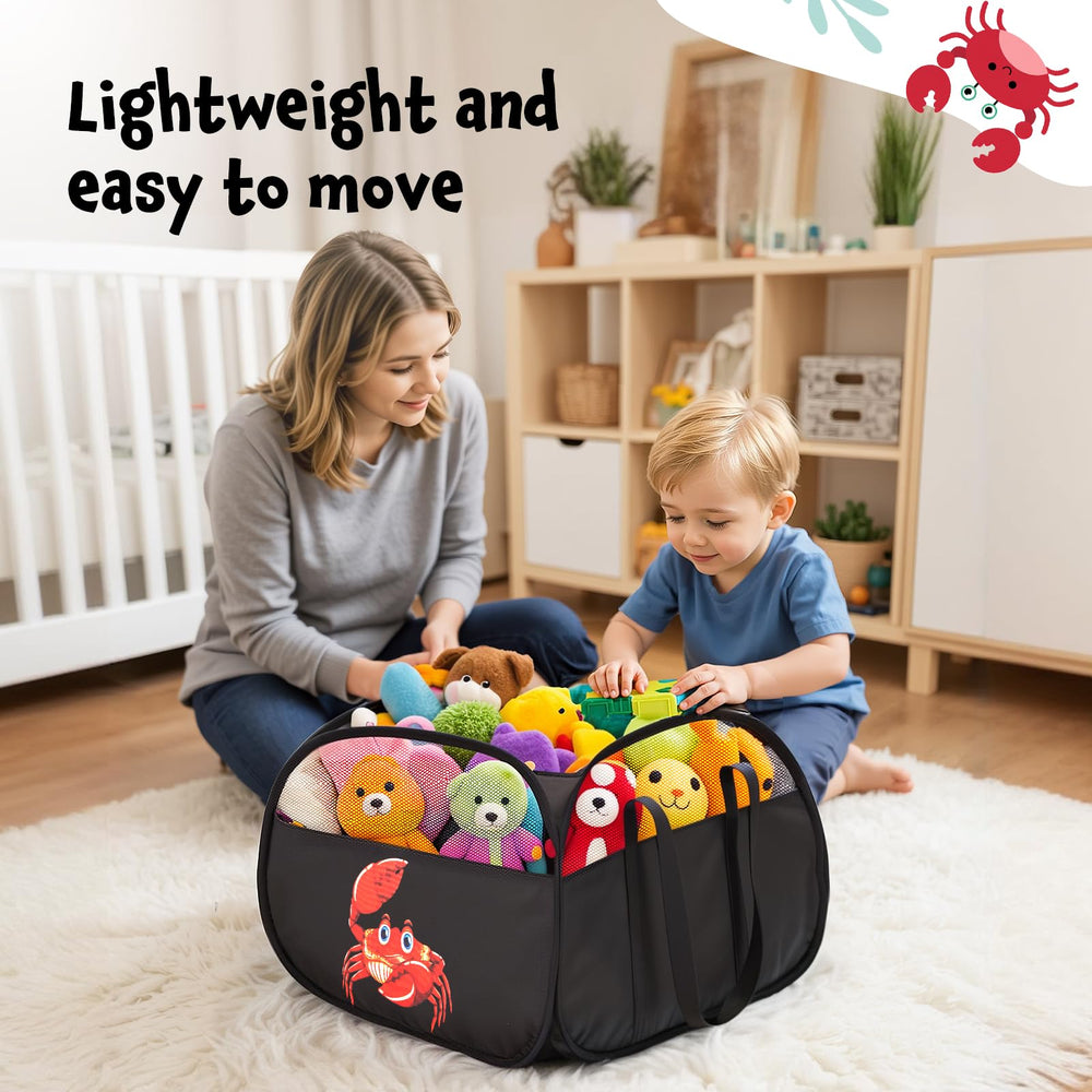 YOHOOLYO 95L lightweight yet durable box suits kids' climbing in and out.