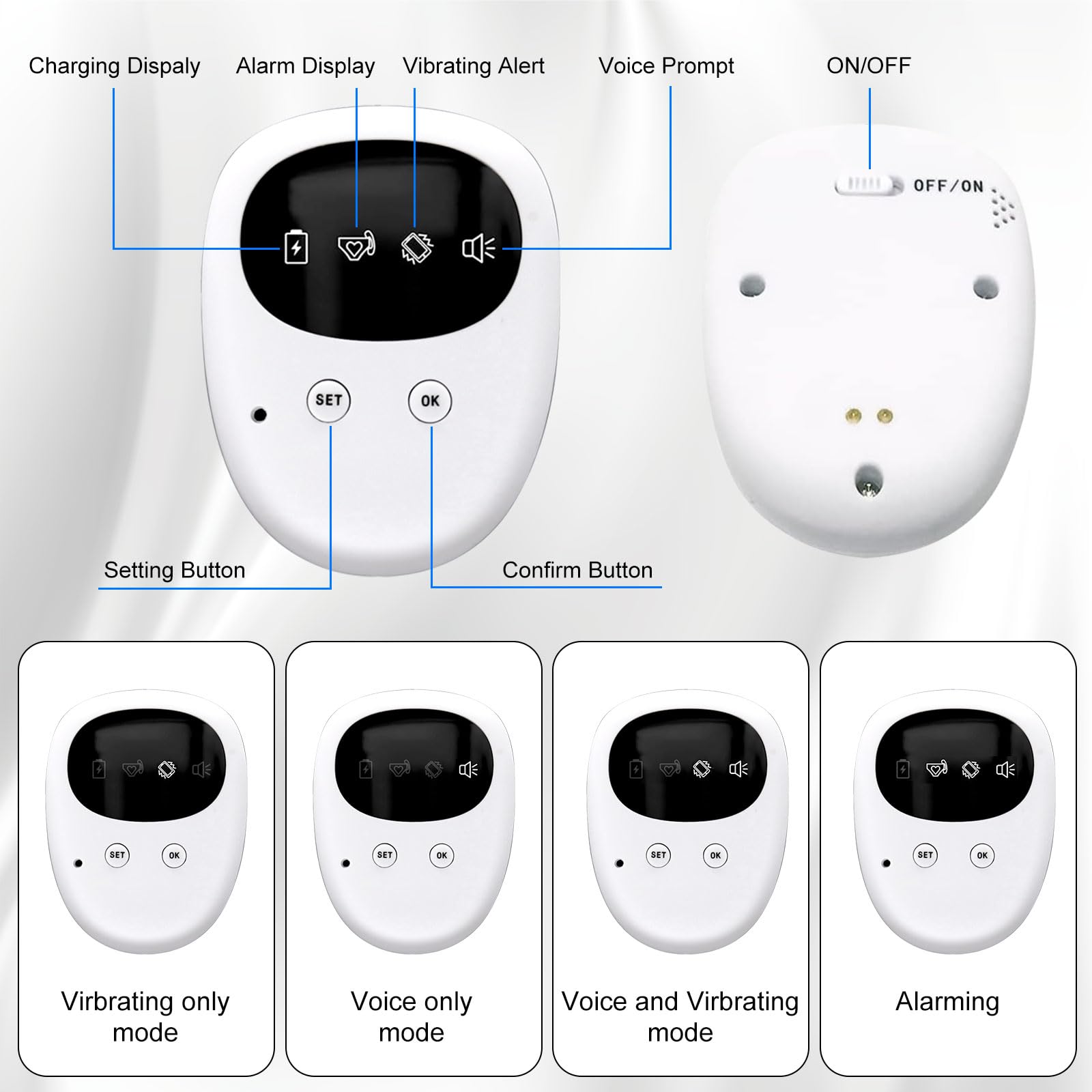 Clipped sensor on diaper edge by Yoiilifee for monitoring urination status