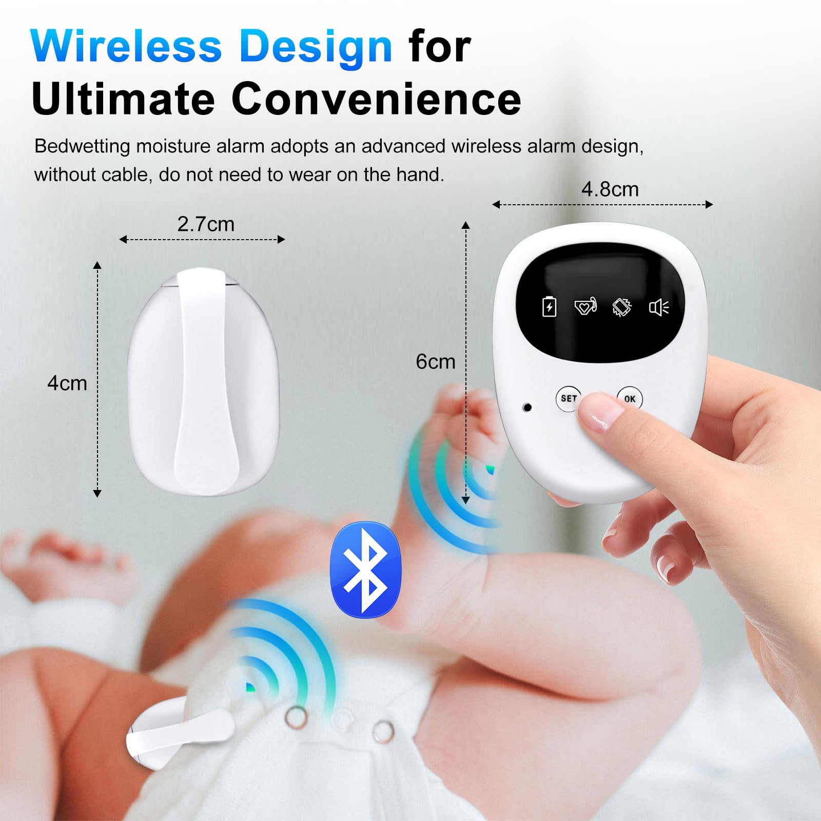 Three alert modes of Yoiilifee alarm for personalized waking routines