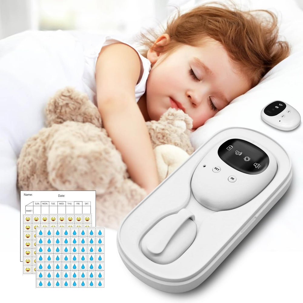 Yoiilifee wireless alarm sensor clipped to diaper edge for early wake-up cues