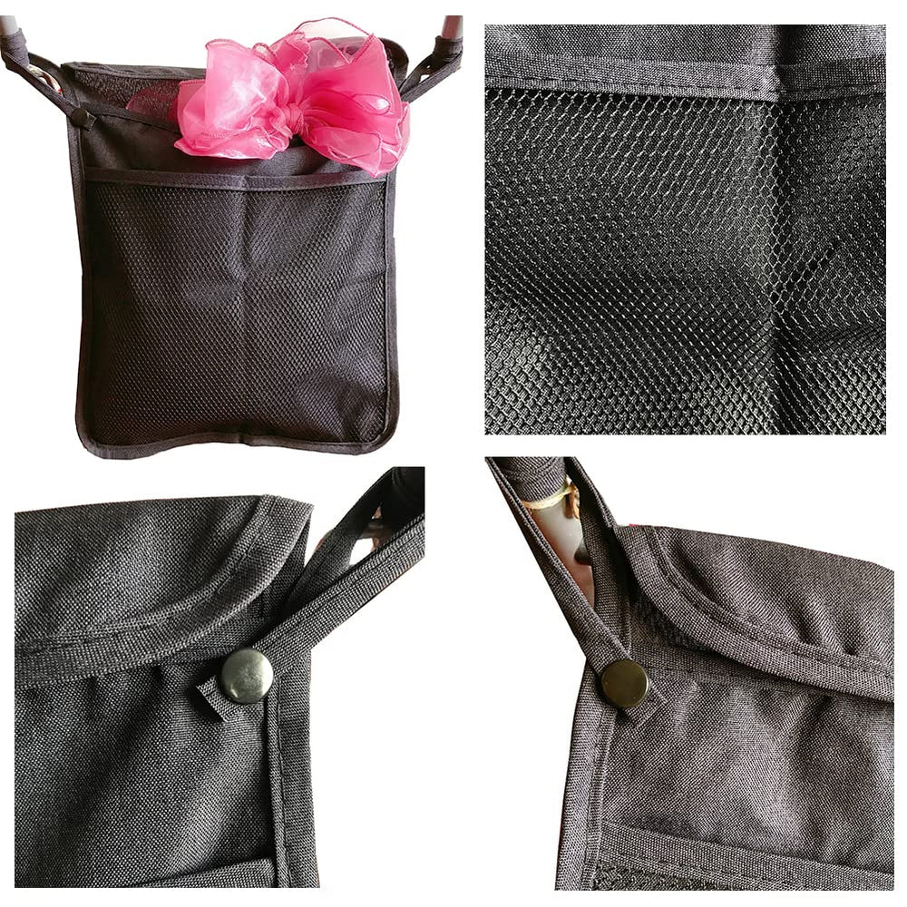 YOLENDAR easy-clean fabric on the stroller organizer for quick maintenance