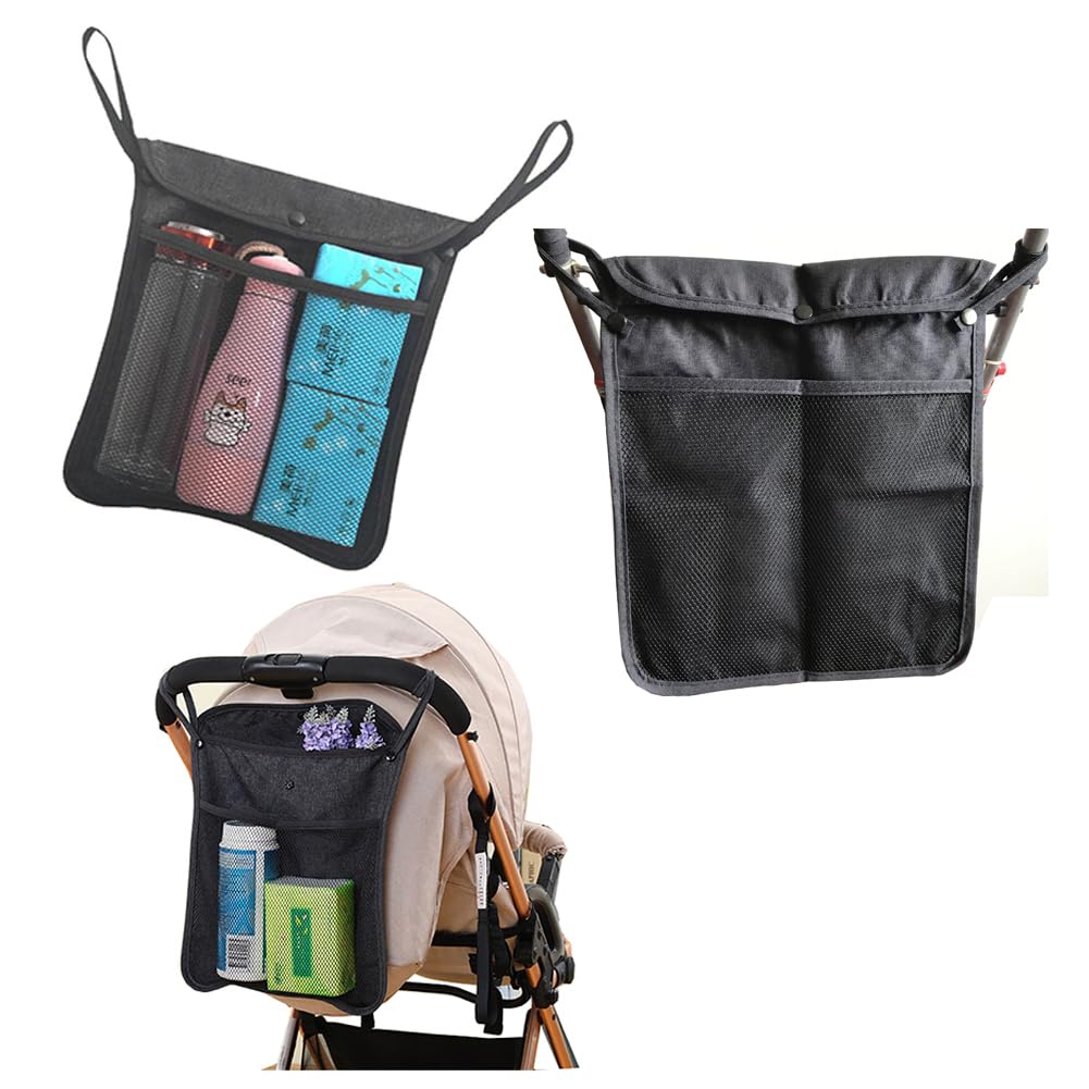 YOLENDAR lightweight stroller organizer adds minimal weight to the ride