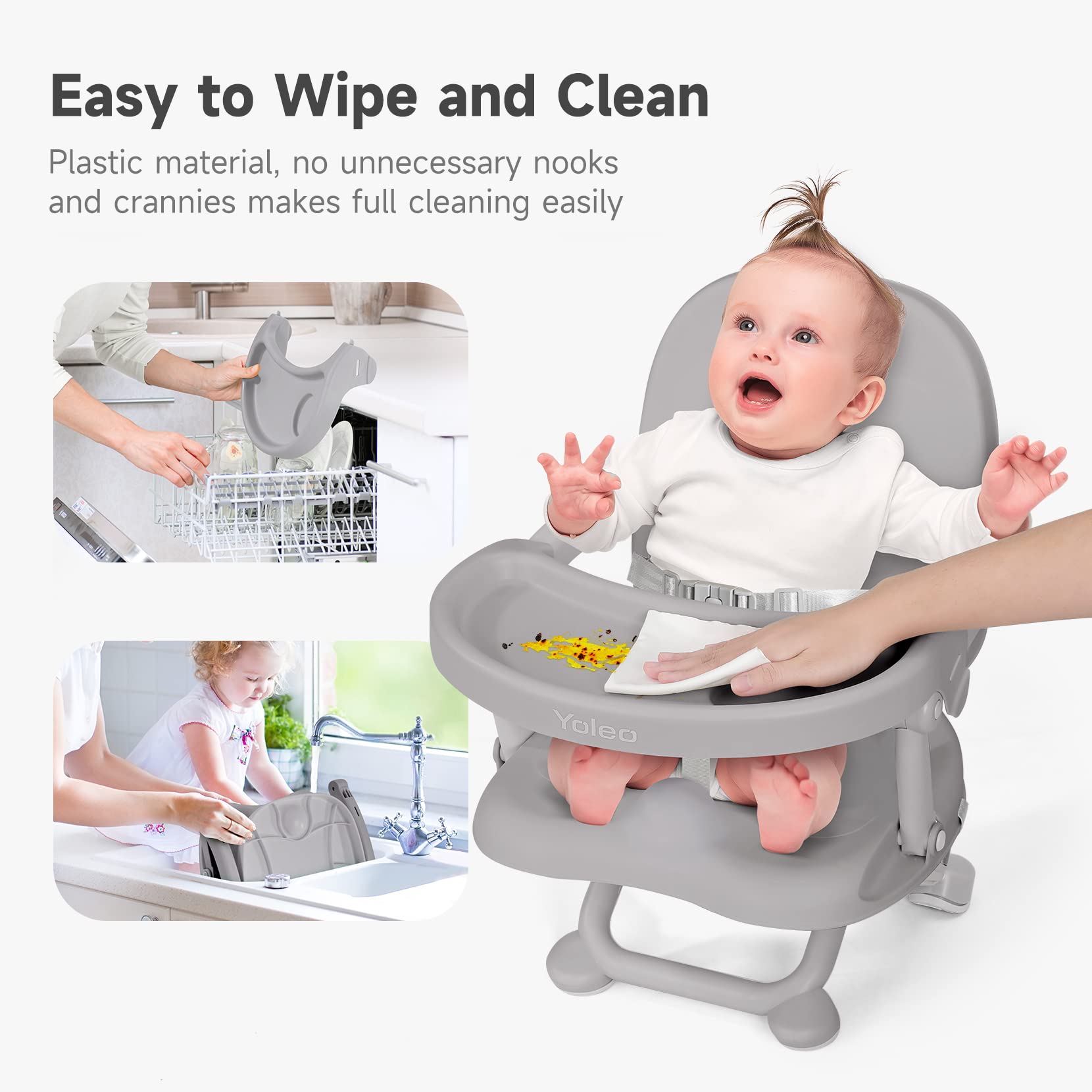 YOLEO lightweight design makes travel easier for families.