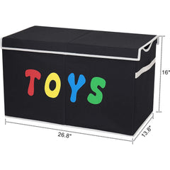 YOLOXO Toy Box Chest 40kg capacity supports heavy items.