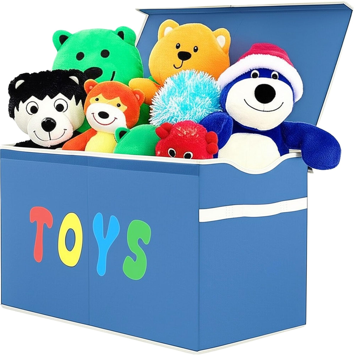 YOLOXO extralarge toy box chest with front opening for easy access and cleanup