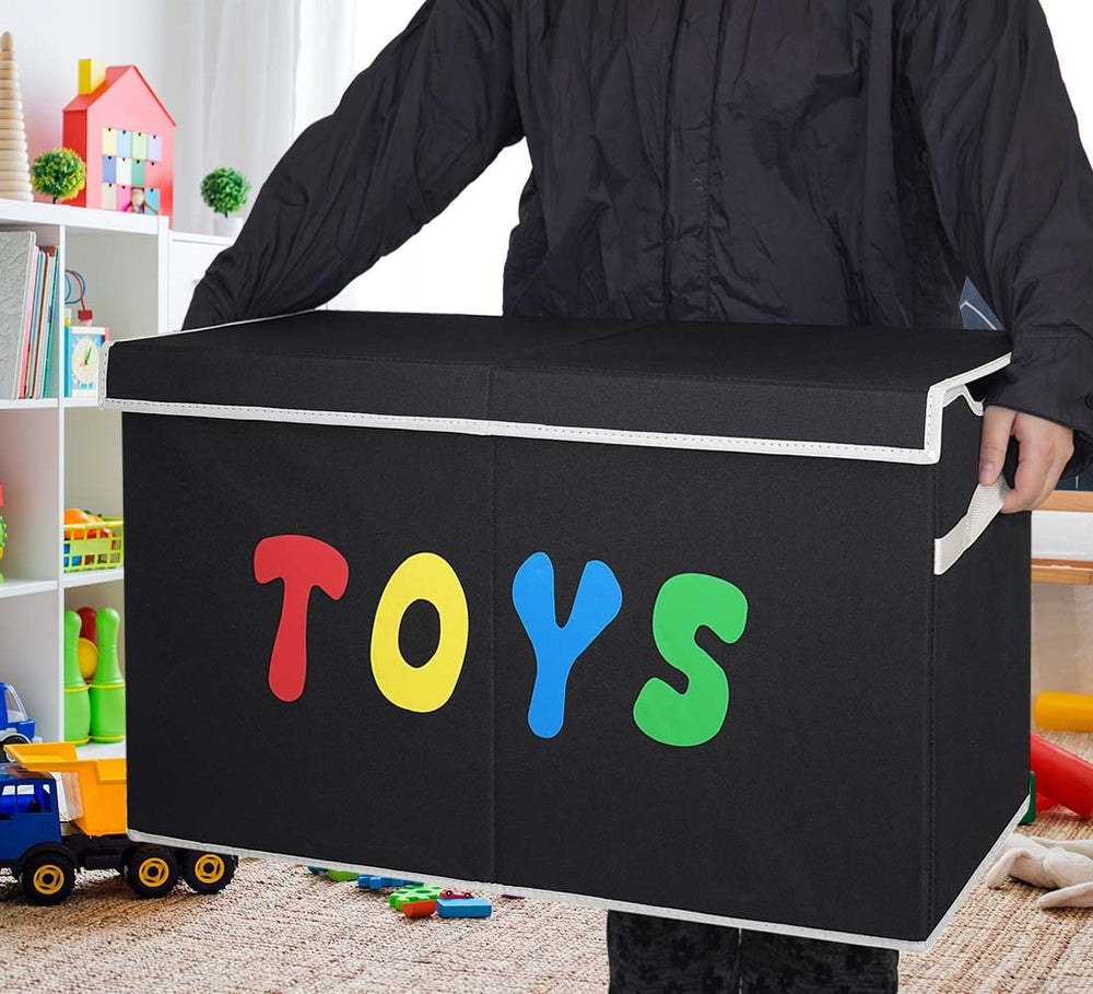 YOLOXO Toy Box Chest linen fabric adds stylish, durable storage.