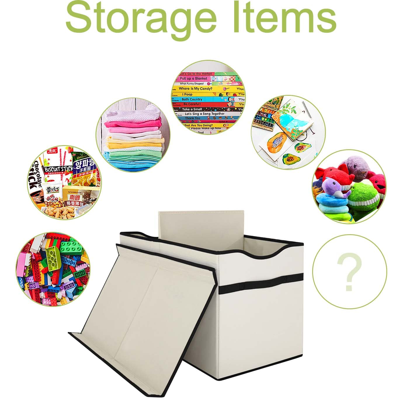 YOLOXO Toy Box Chest reinforced construction supports heavy daily use.