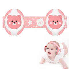YomauiYee baby ear muffs with compact foldable design for travel and quiet moments