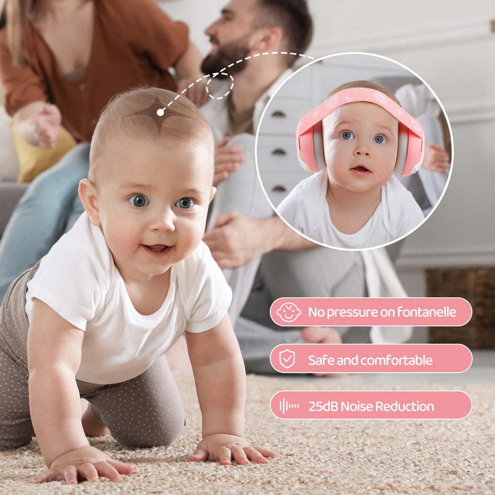 YomauiYee soft PU ear pads provide gentle cushioning for sensitive ears