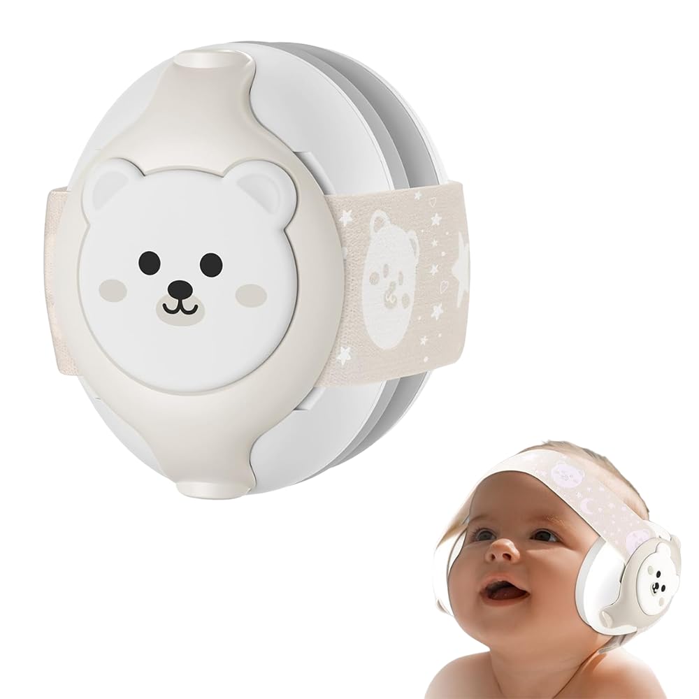 YomauiYee baby earmuffs with 25dB NRR protecting tiny ears in loud environments