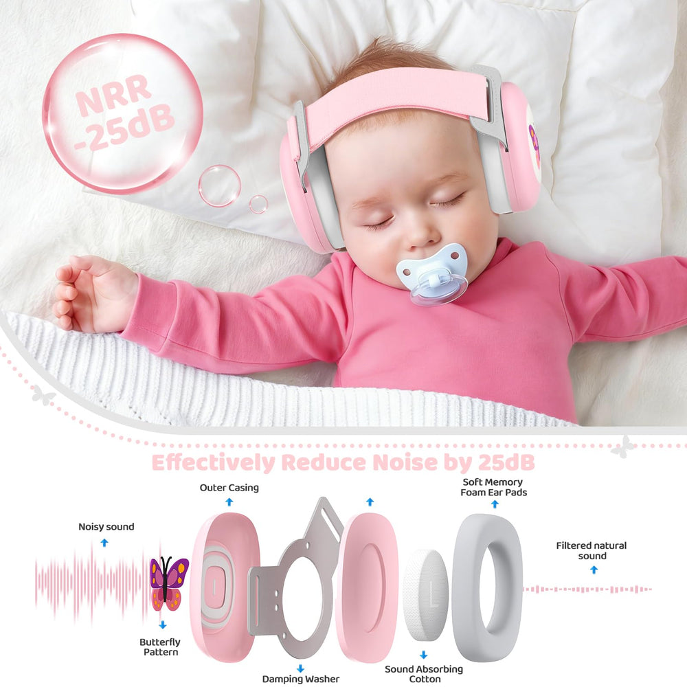 YomauiYee adjustable headband ensures a secure, comfortable fit on growing toddlers